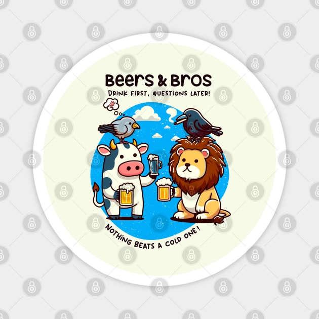 BEERS & BROS Magnet by Fabrik